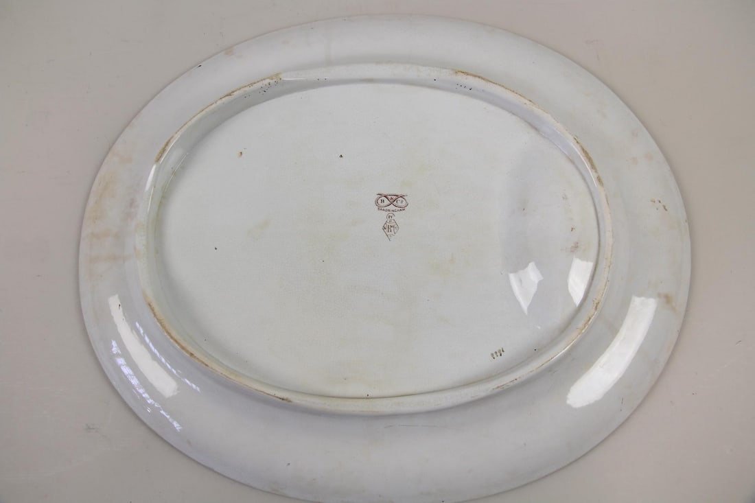 Transferware Bodley & Co Meat Platter - 9
