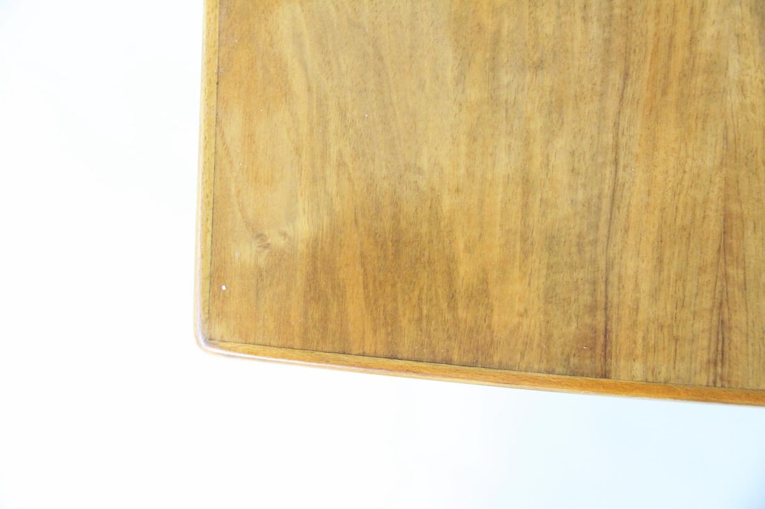 Danish Wood Dining Table, Drop-Leaf - 4