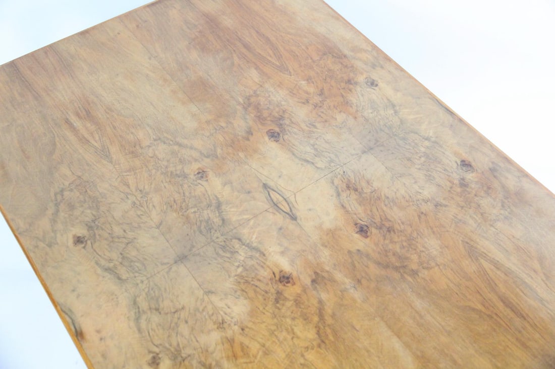 Danish Wood Dining Table, Drop-Leaf - 5