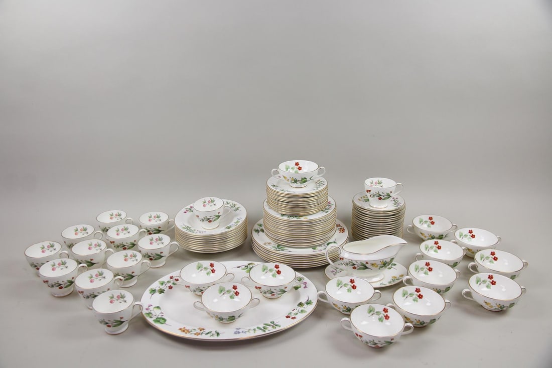 90 Pc Lot of Minton Meadow China (1 of 20)