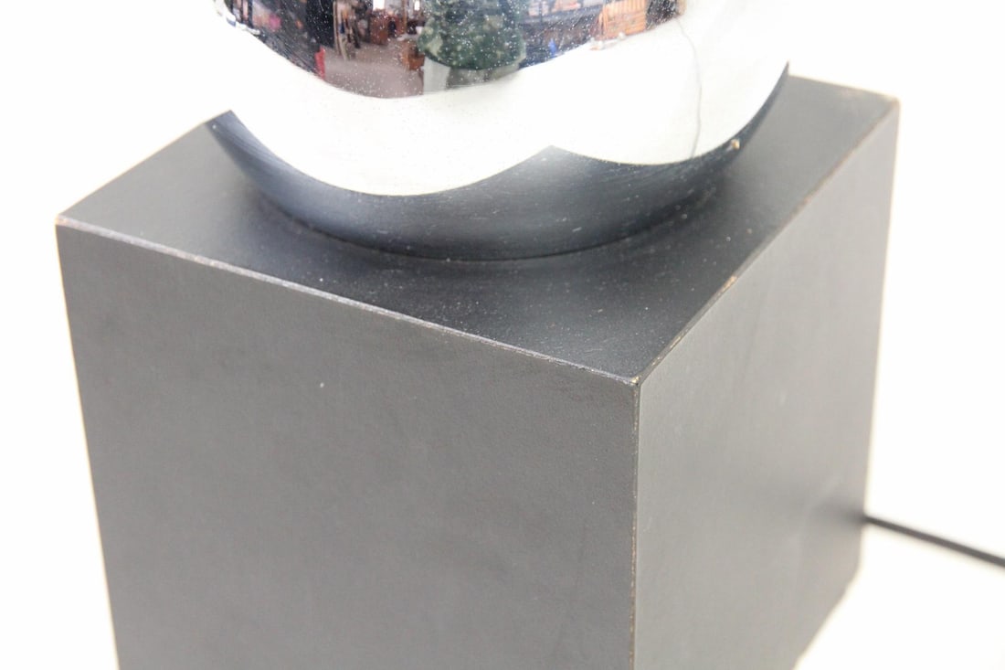 Atomic Space Age Chrome Eyeball Lamp - 4