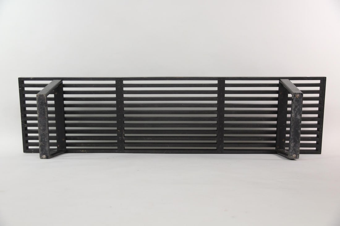 George Nelson Ebonized Wood Platform Bench - 18