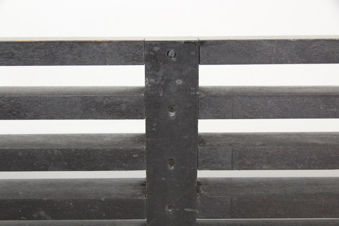 George Nelson Ebonized Wood Platform Bench - 20