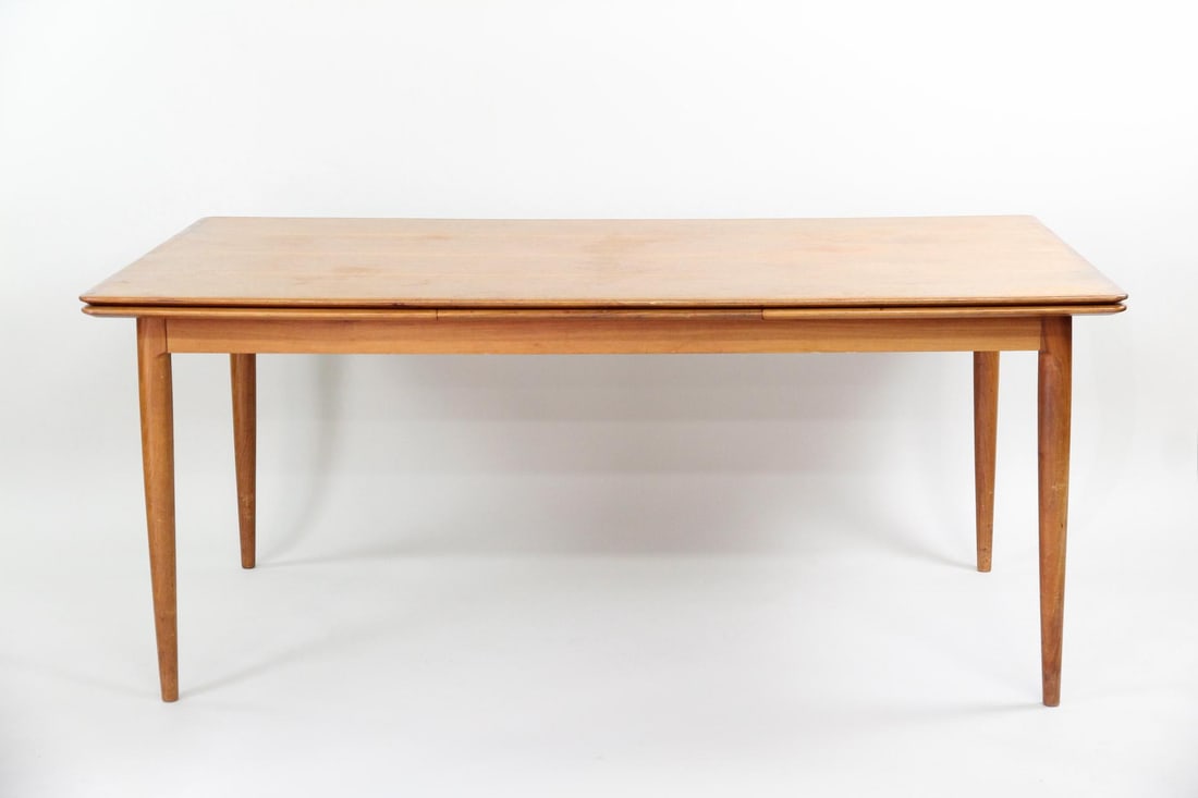Danish Modern Teak Dining Table by Moreddi, Expandable (1 of 17)