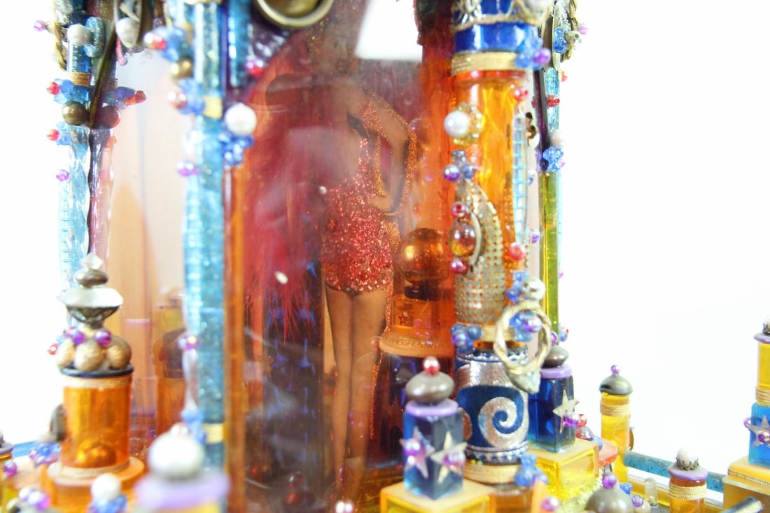 Reginald Case Mixed Media Assemblage, Betty Grable - 10