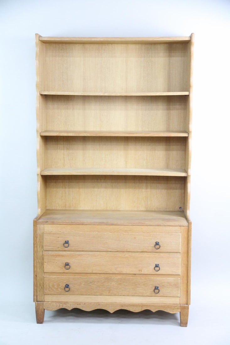 Danish Oak Shelf Bookcase, Henning Kjaernulf (1 of 20)