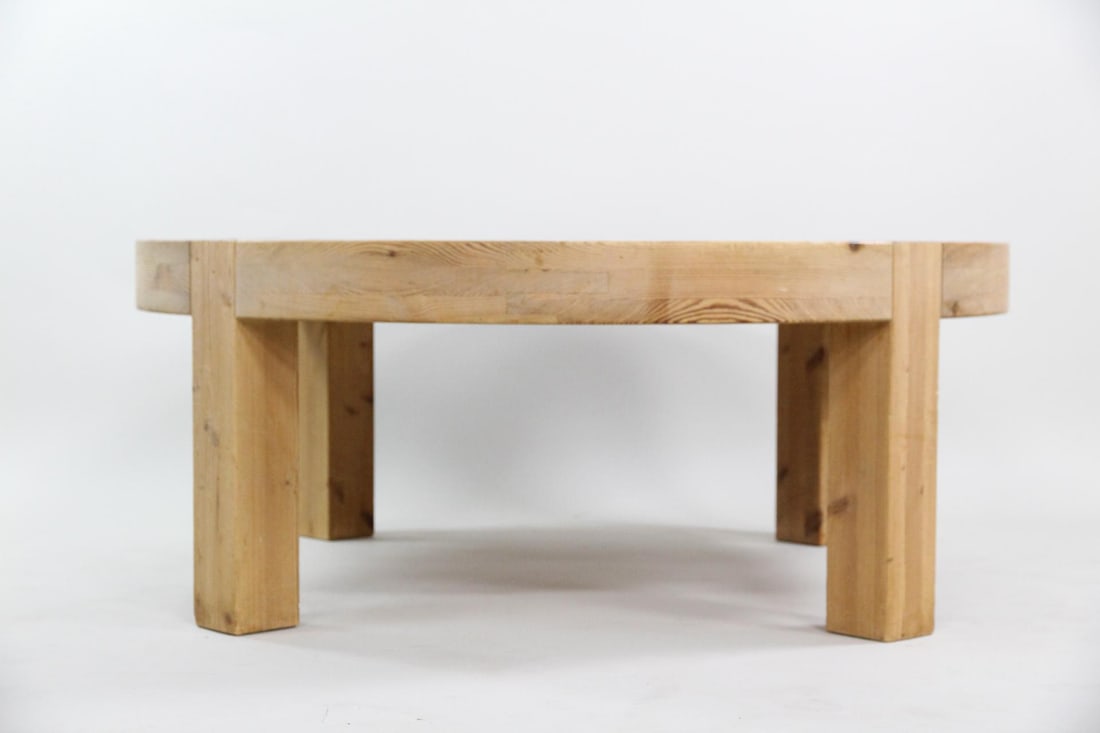 Tile Top Pine Coffee Table by Lisbeth Sallingboe - 2