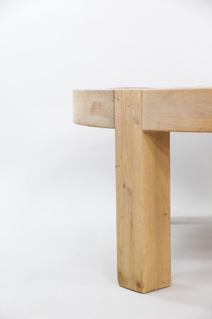 Tile Top Pine Coffee Table by Lisbeth Sallingboe - 6