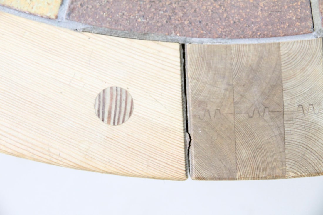 Tile Top Pine Coffee Table by Lisbeth Sallingboe - 9