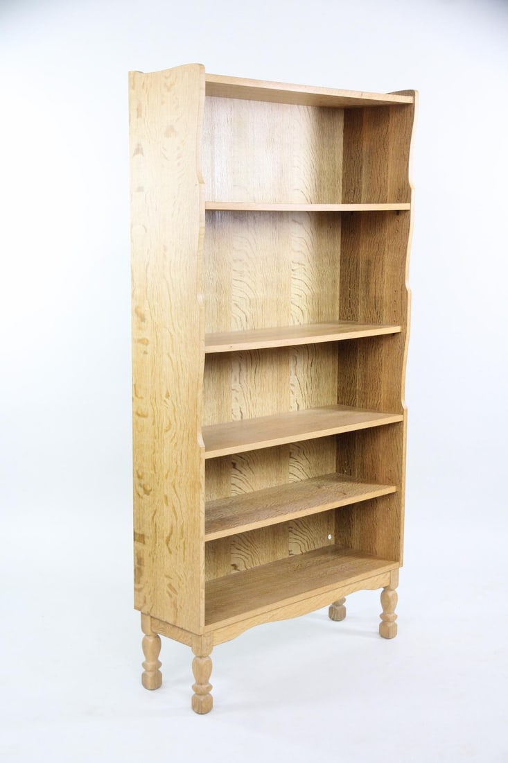 Danish Oak Shelf Bookcase, Henning Kjaernulf (1 of 20)