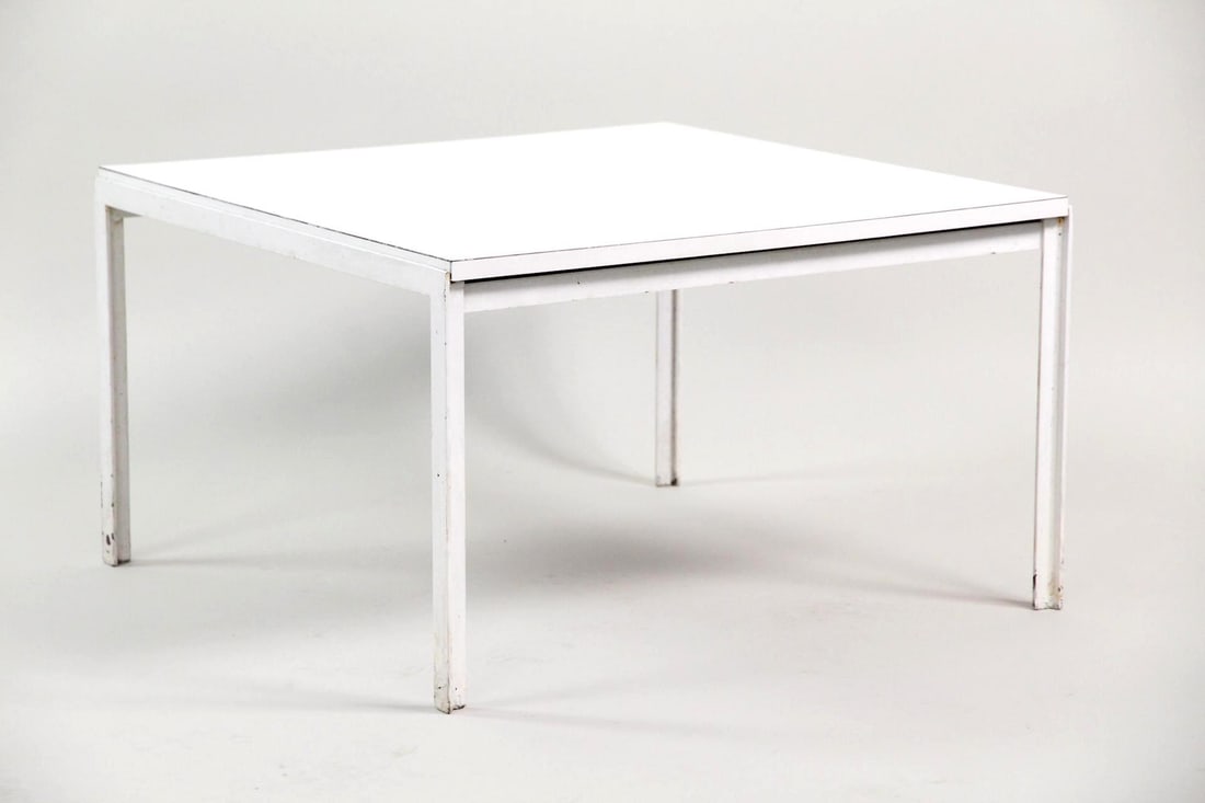 Florence Knoll White Laminate Coffee Table (1 of 6)