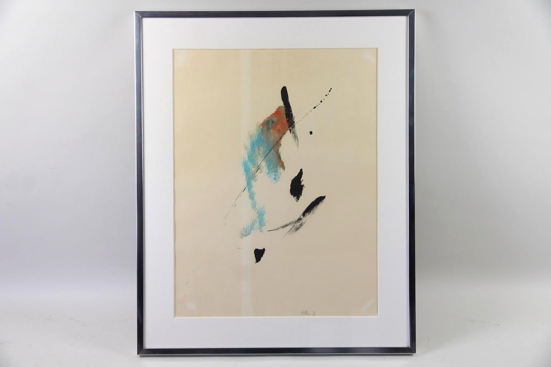 Jean Miotte Abstract Expressionist Painting (1 of 11)