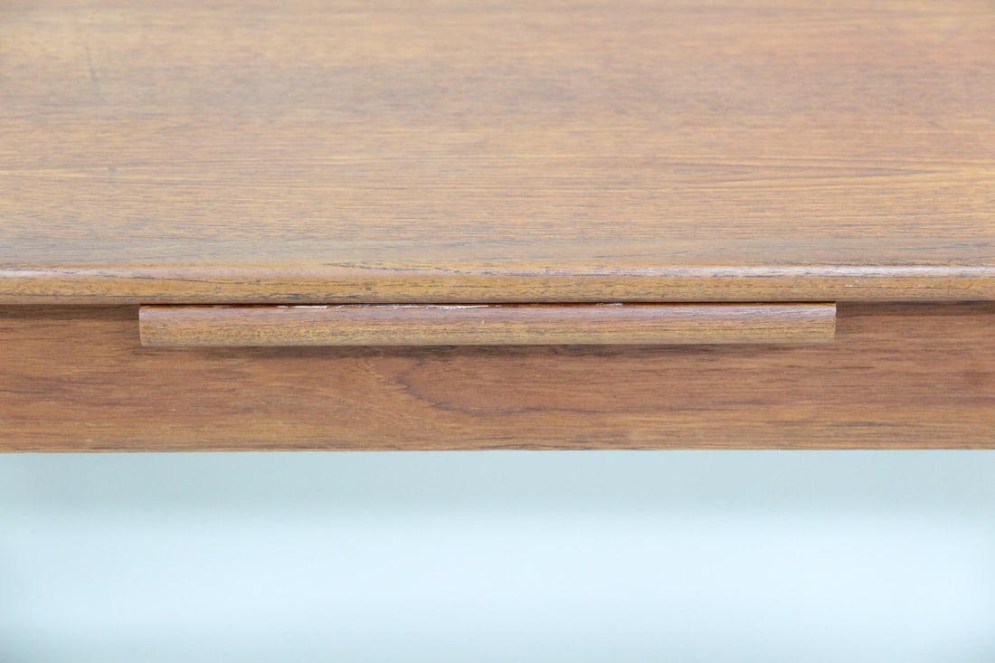 Danish Modern Teak Extension Dining Table - 11