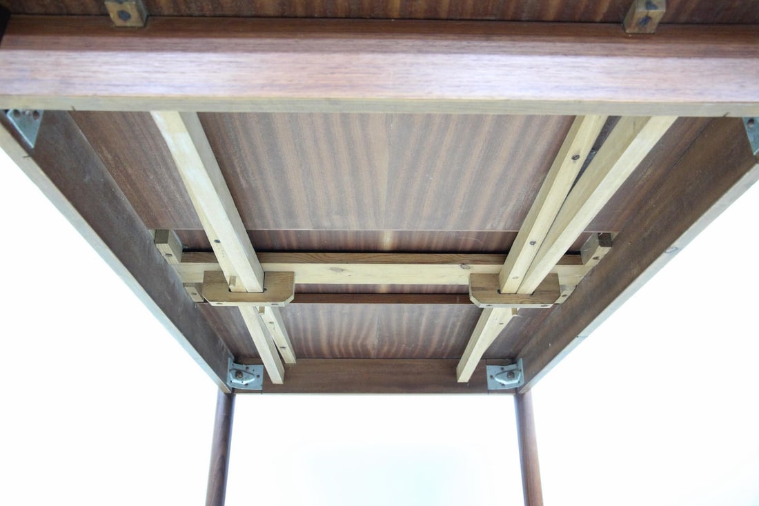 Danish Modern Teak Extension Dining Table - 18