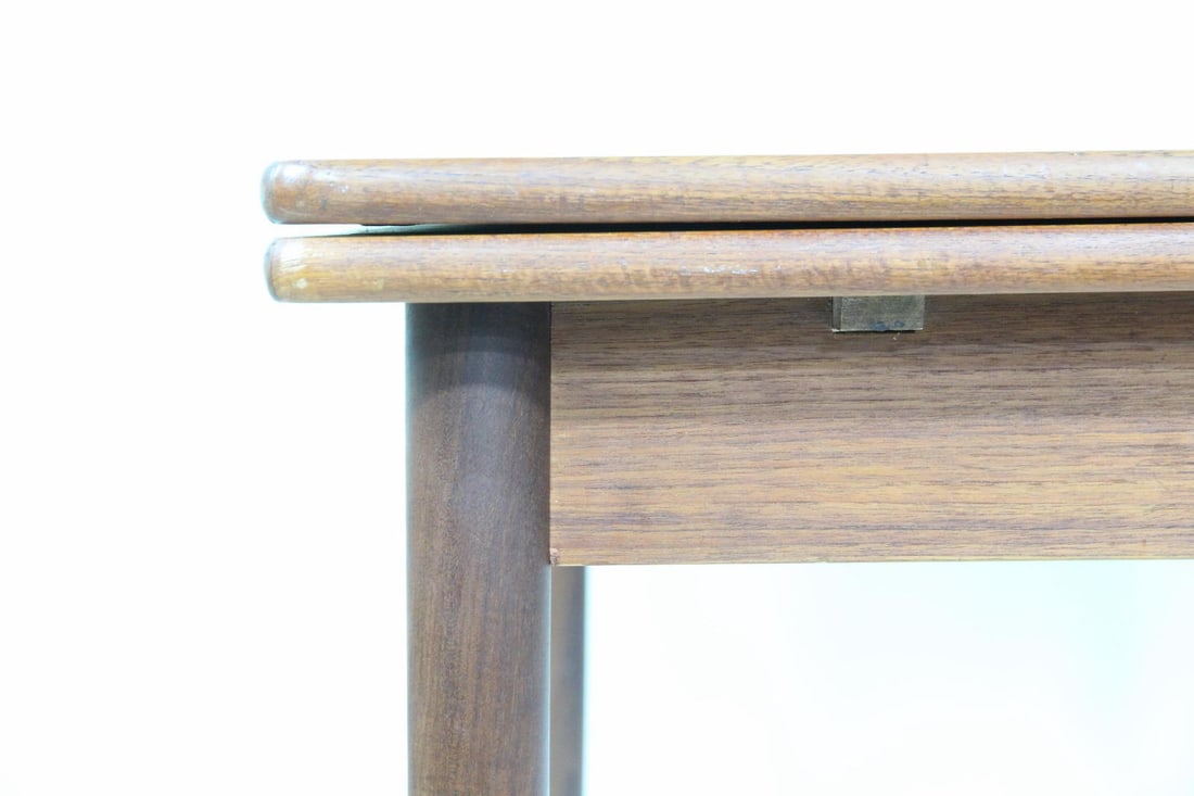 Danish Modern Teak Extension Dining Table - 19
