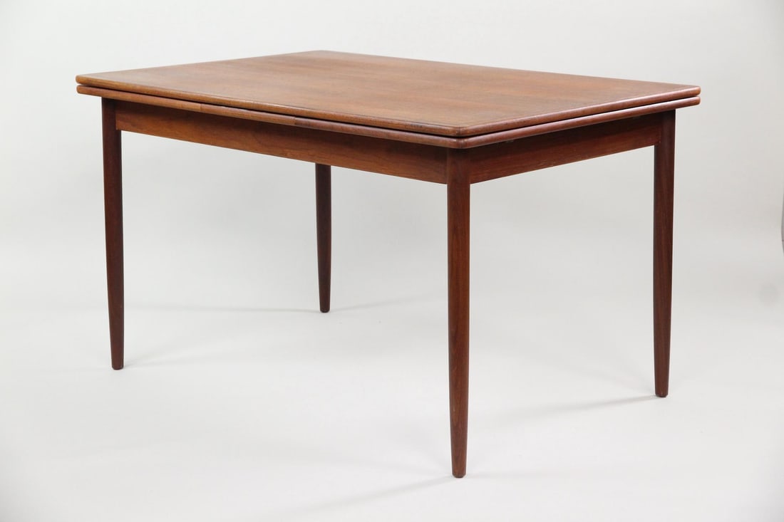 Danish Modern Teak Extension Dining Table (1 of 19)