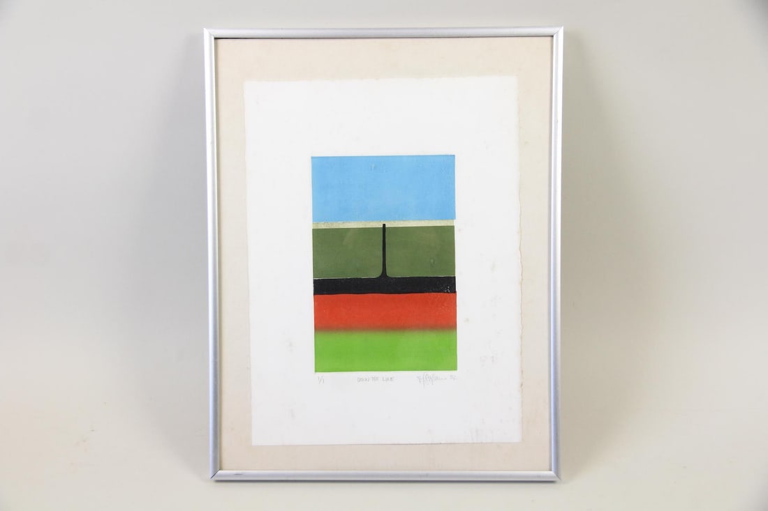 Abstract Color Field Print, Signed (1 of 8)