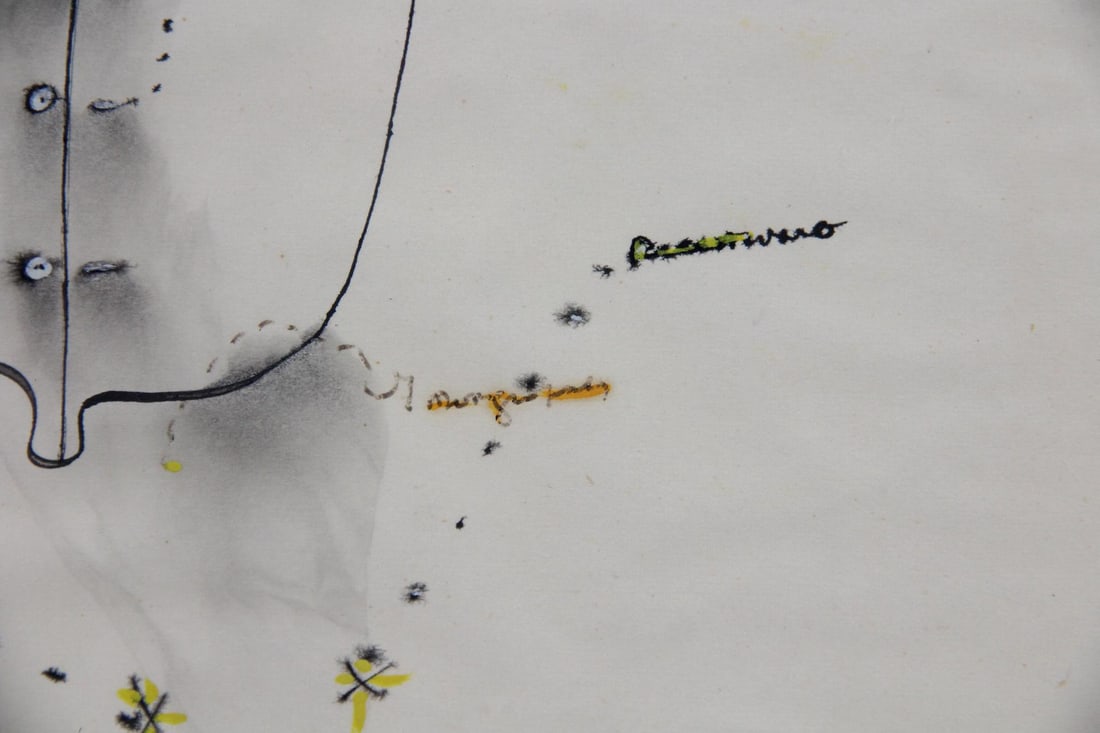 Gianfranco Baruchello Abstract Drawing 1963 - 8