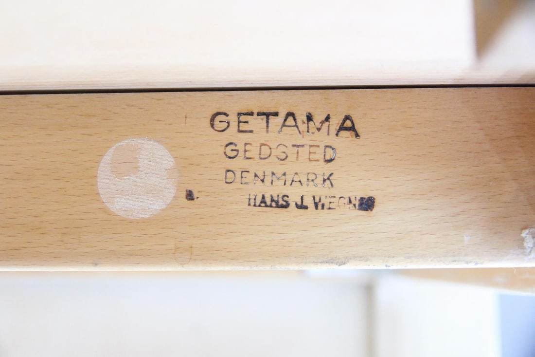 Hans Wegner for GETAMA Drop Leaf Coffee Table - 5