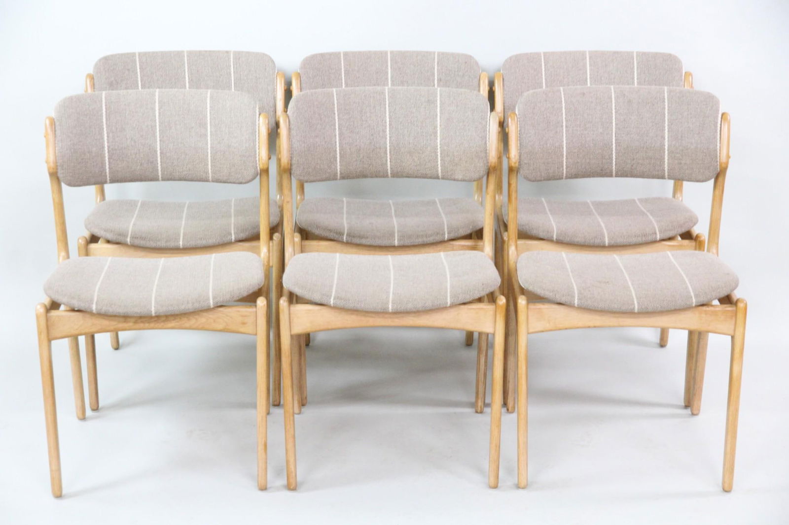 Set of 6 Danish Erik Buch Model 49 Dining Chairs (1 of 9)