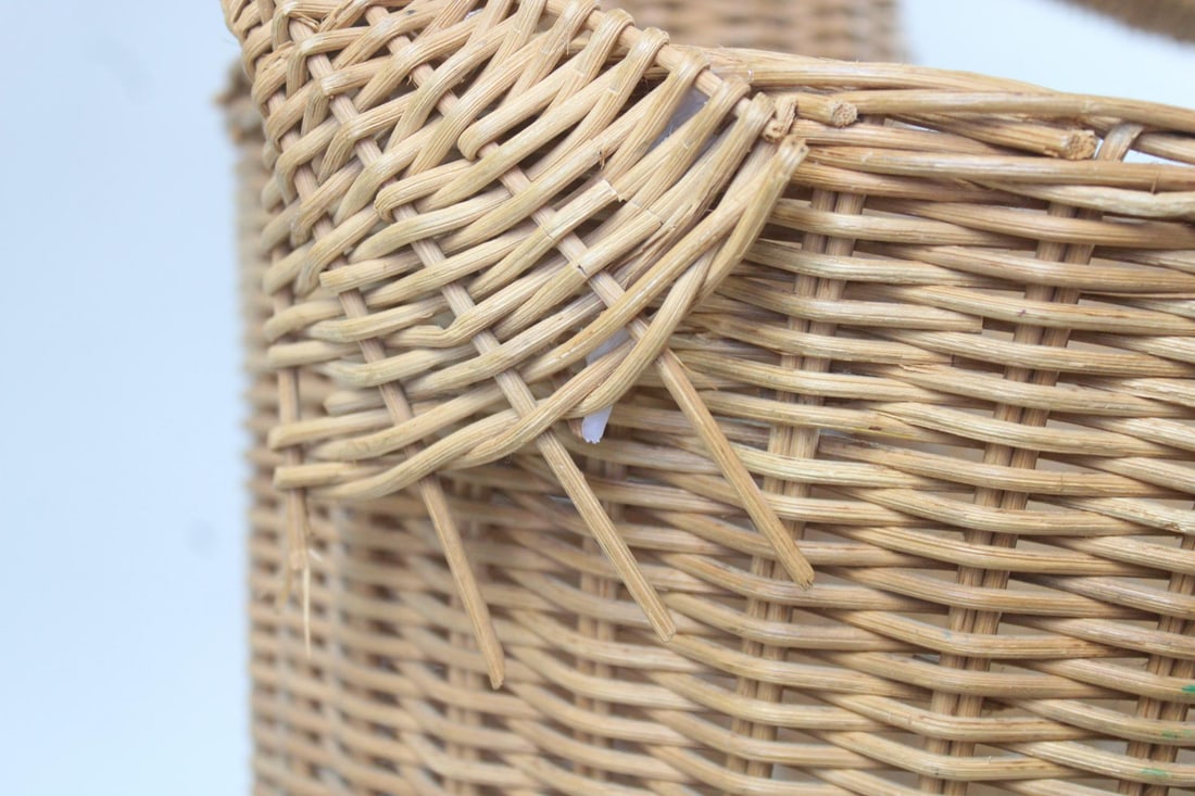Figural Kangaroo Wicker Basket - 9