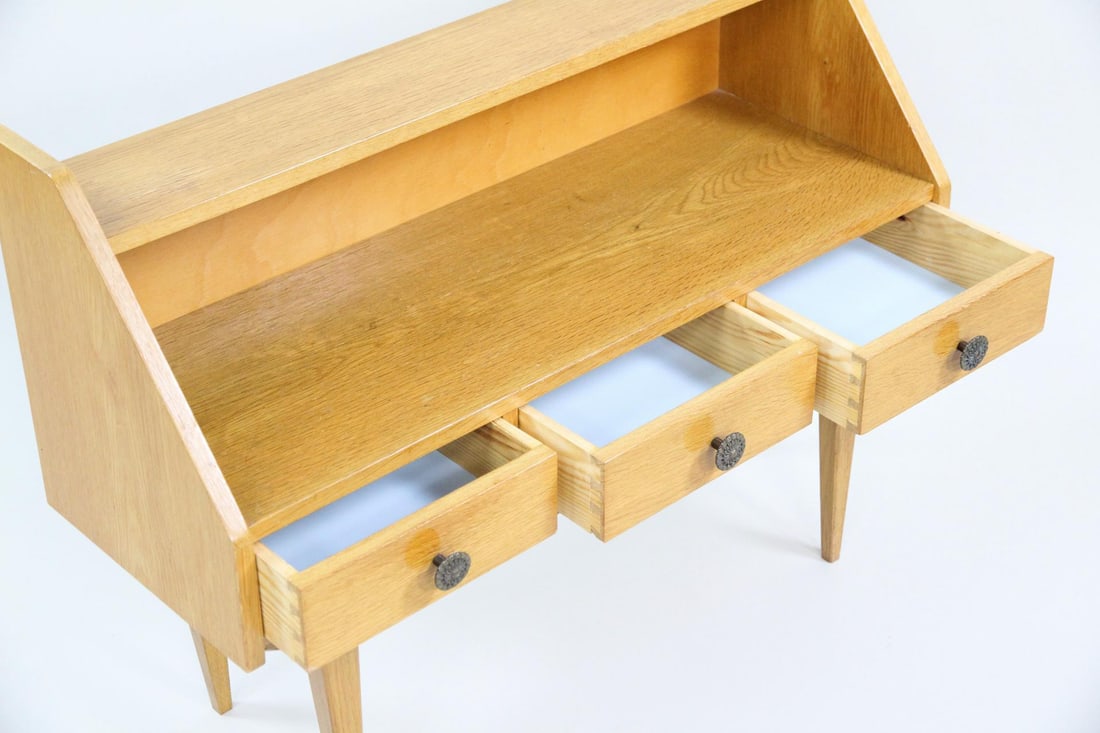 Danish Modern Triangular Night Stand - 3