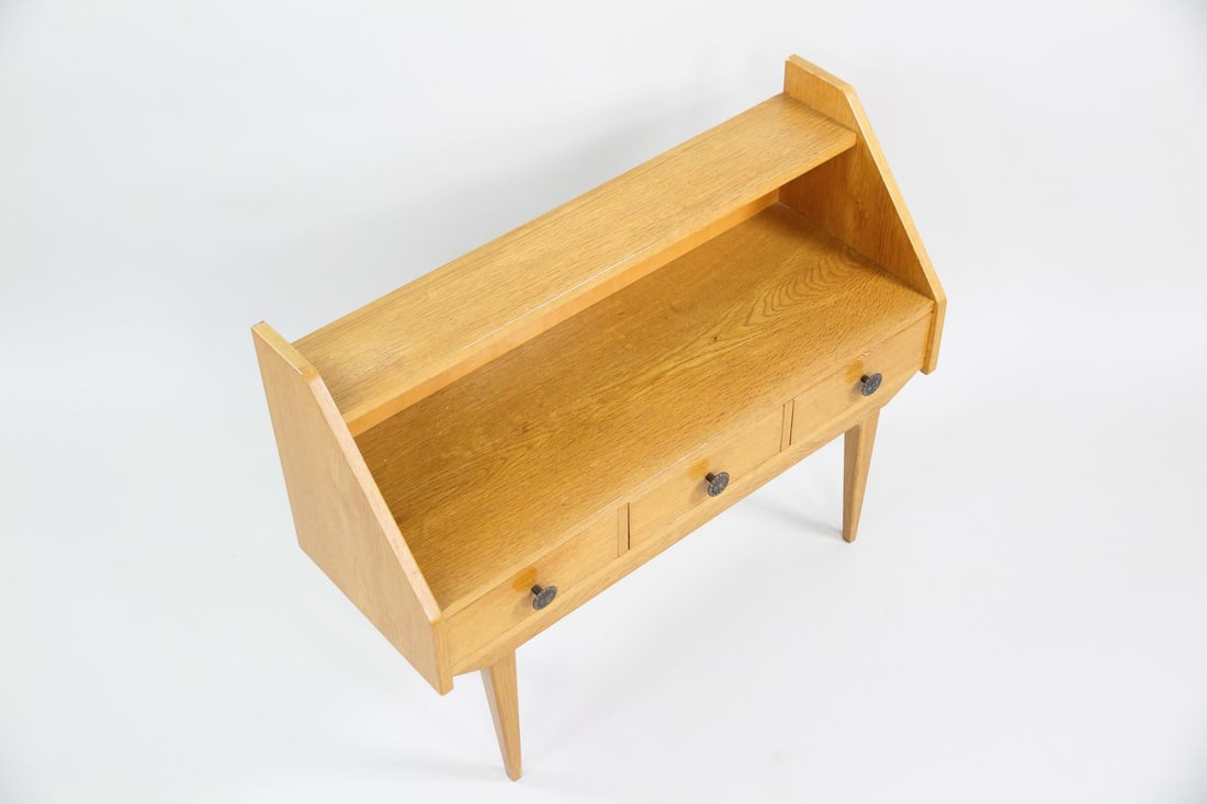 Danish Modern Triangular Night Stand - 4