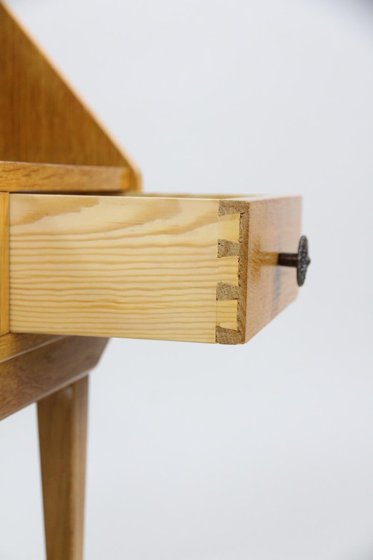 Danish Modern Triangular Night Stand - 6