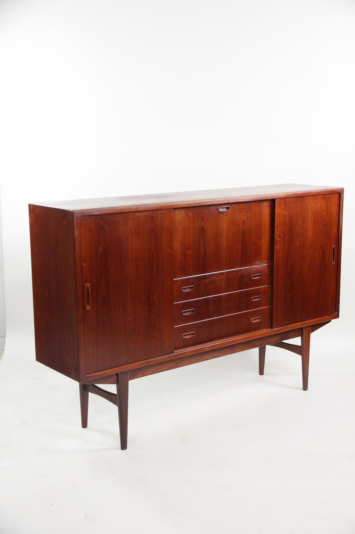 Danish Modern Rosewood High Sideboard, Westergaard Style (1 of 12)