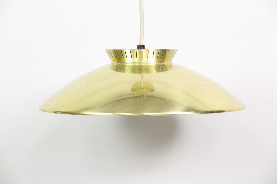 Lisa Johansson-Pape for Lightolier Brass Hanging Light (1 of 10)