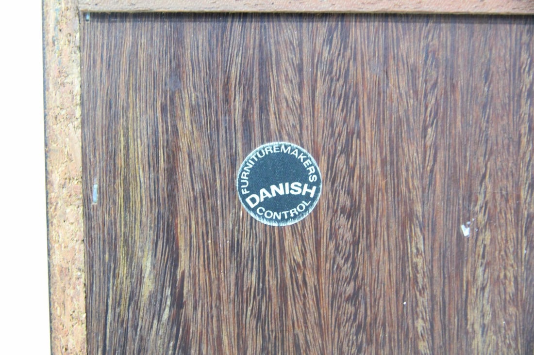 Danish Rosewood Stepback Wall Unit - 10