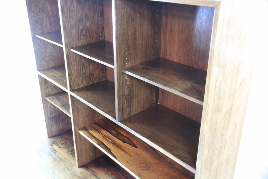 Danish Rosewood Stepback Wall Unit - 3