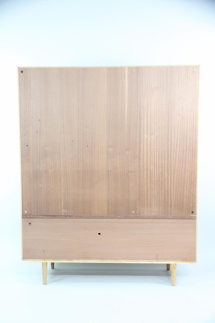 Danish Oak Stepback Wall Unit - 17