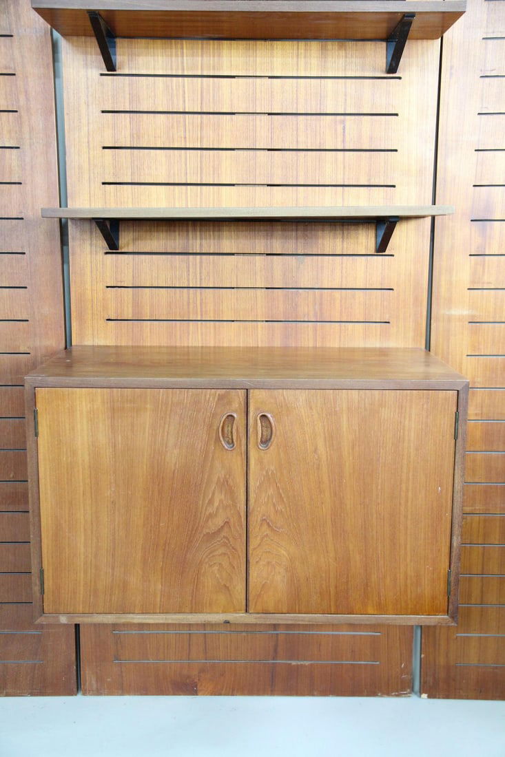 Danish Modern Teak Wall Unit, Fritz Hansen, Cado Style (1 of 20)