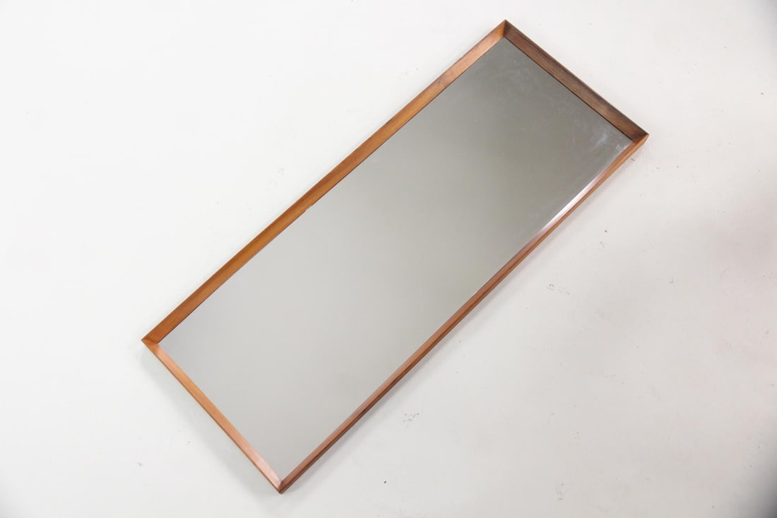 Jansen Spejle Danish Teak Rectangular Mirror - 2