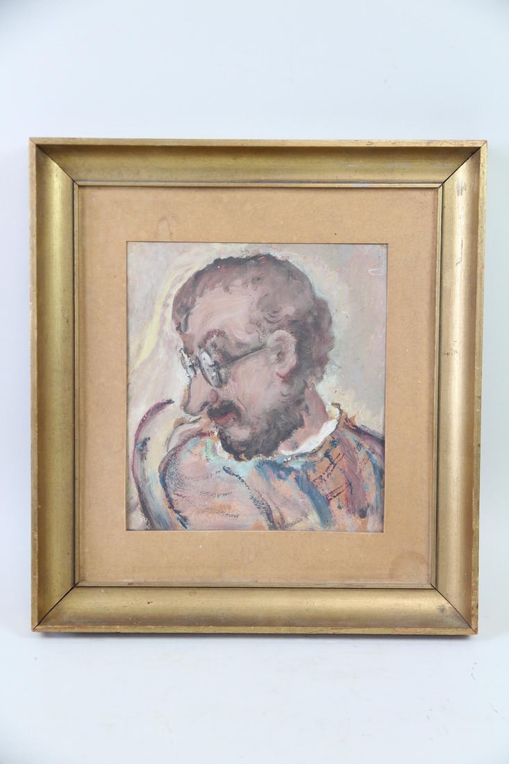 Axel Orn Expressionist Portrait, "The Doubter" (1 of 7)