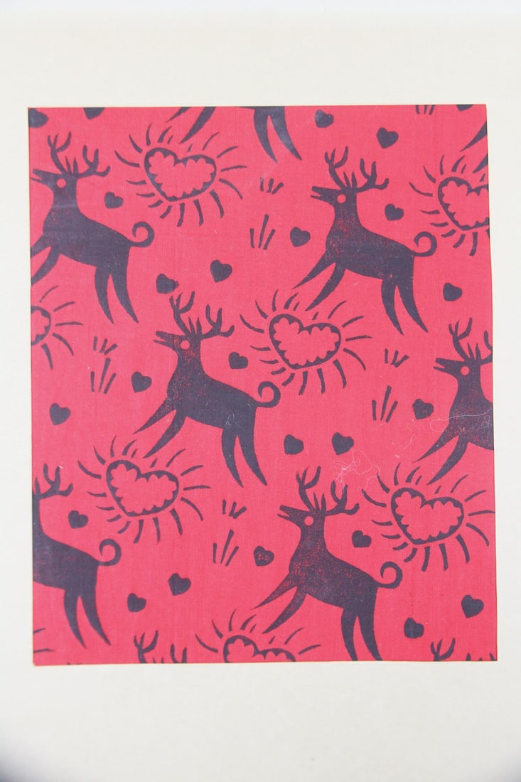 Milwaukee WPA Handicraft Project Block Printed Textiles Folio (1 of 20)