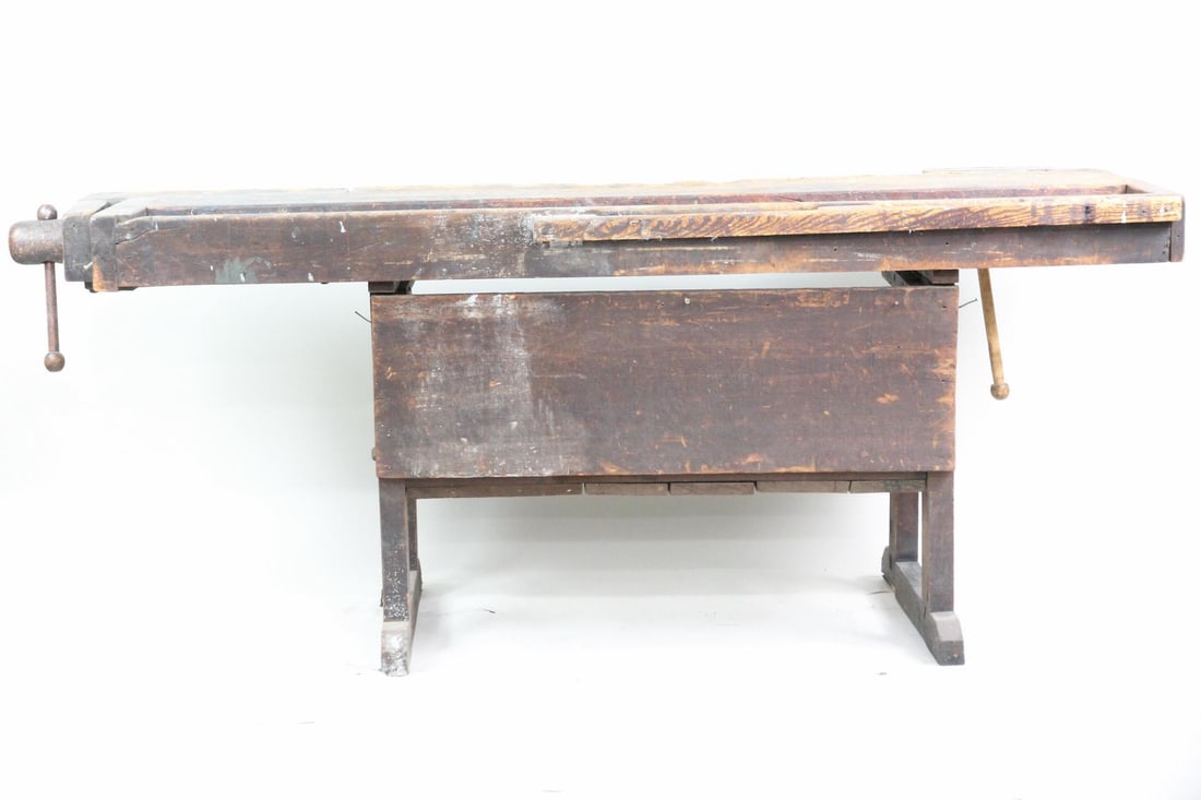 Industrial Carpenter's Workbench - 17