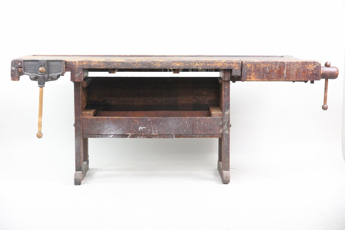 Industrial Carpenter's Workbench - 7