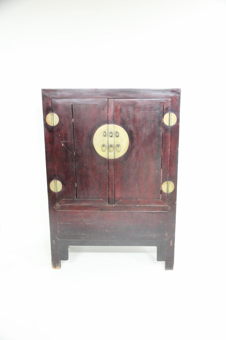 Chinese Lacquered Storage Cabinet, 1 of 2 (1 of 15)