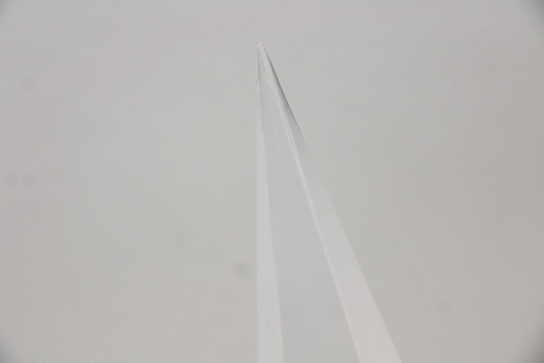 Triangular Lucite Sculpture, Bookend - 5