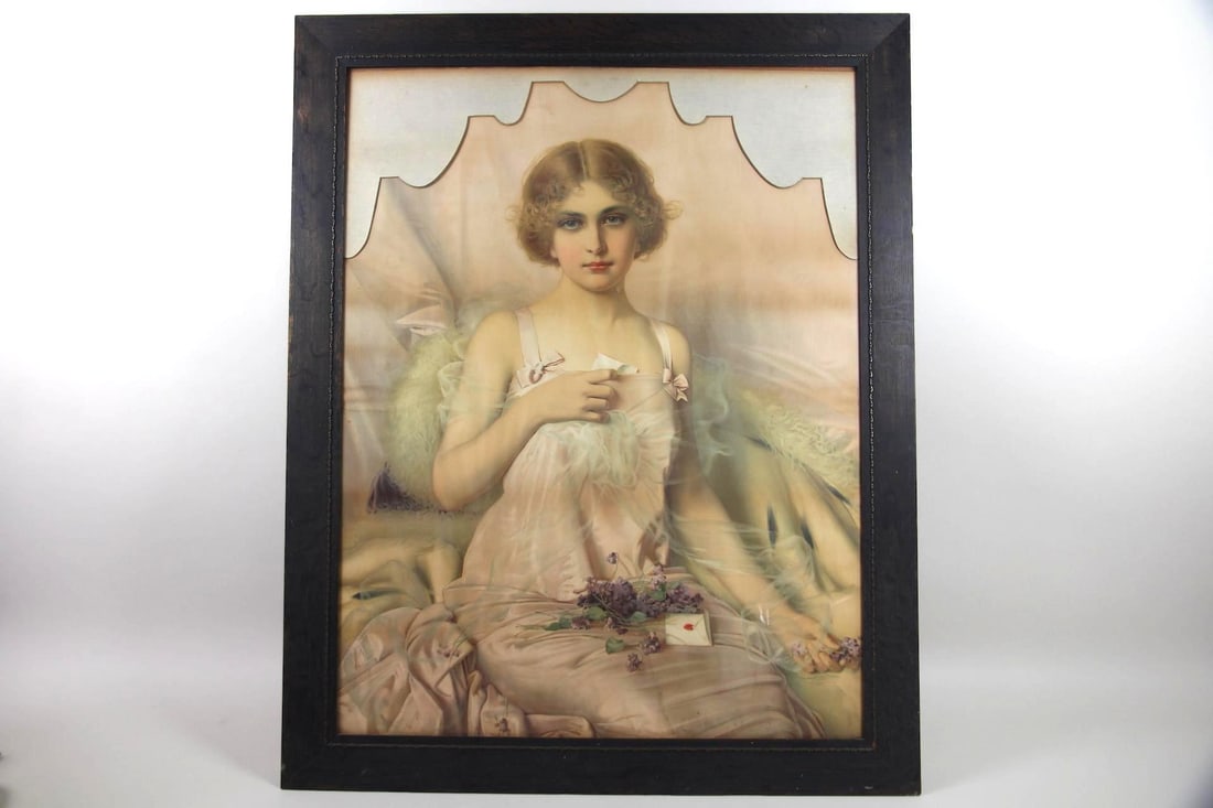 Vittorio Corcos "Ruth" Color Chromolithograph (1 of 15)