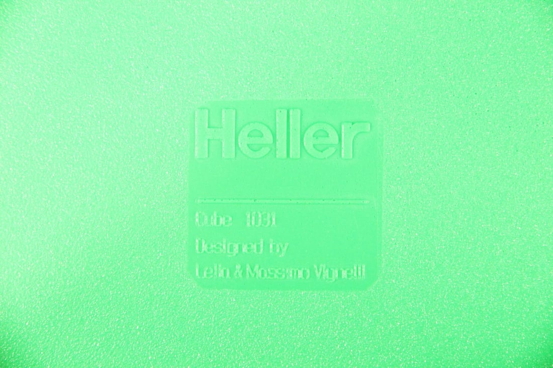 Vignelli for Heller Cube Side Table - 9