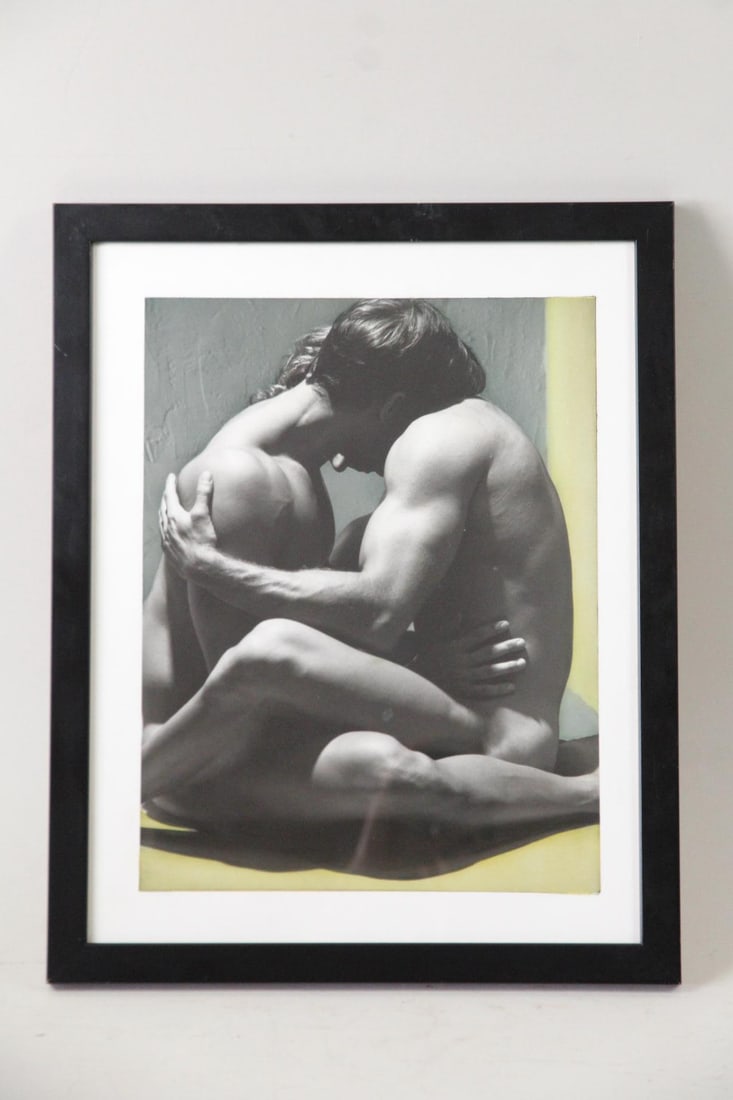 Ed Freeman Photograph of 2 Nude Males Embracing (1 of 8)