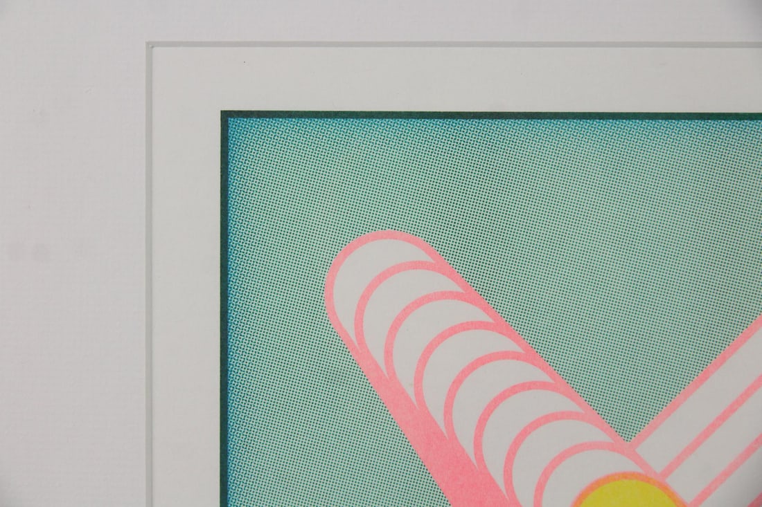 Sigrid Calon Abstract Risograph Print - 7