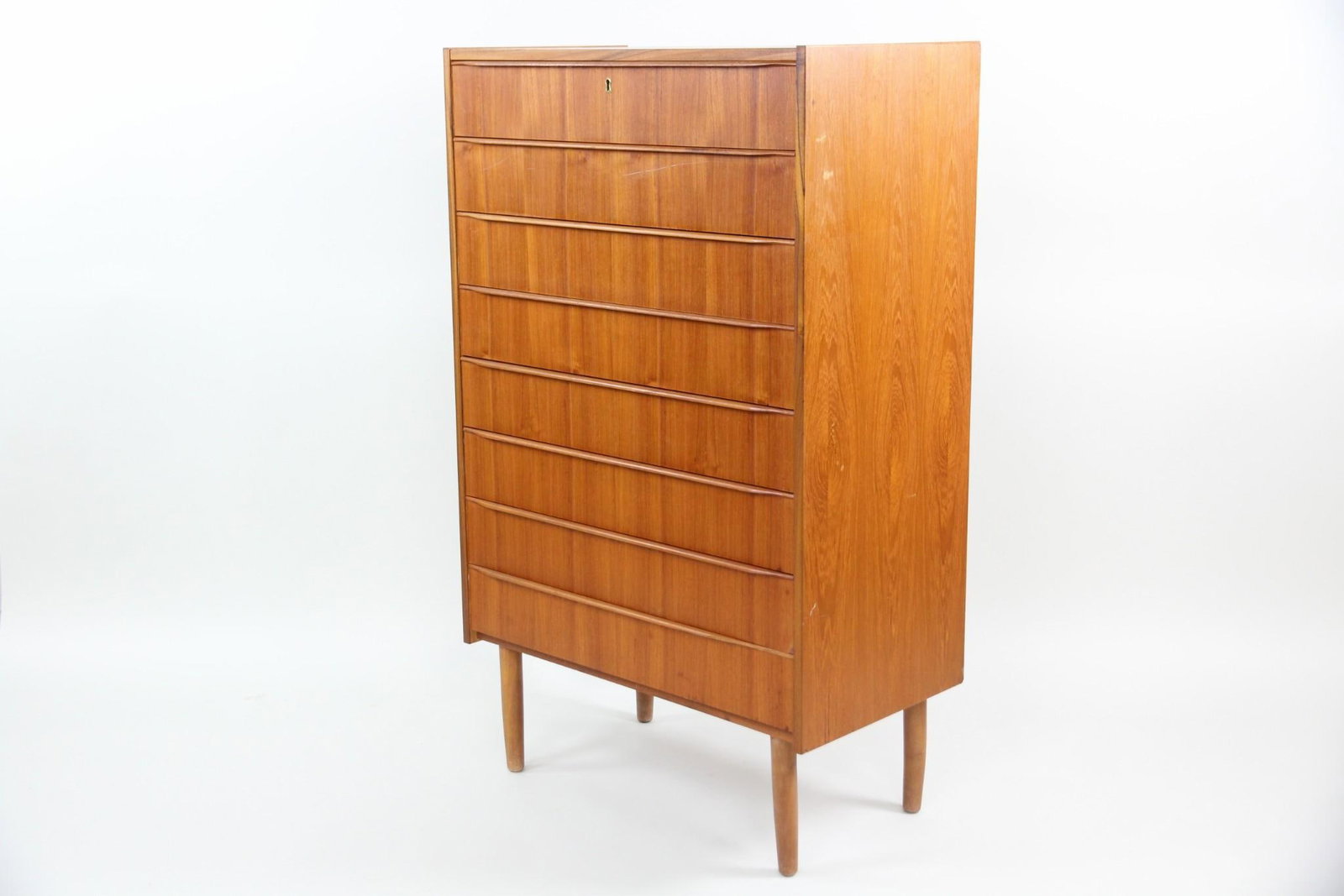 Danish SM Quality Teak Dresser, 8-Drawer (1 of 14)