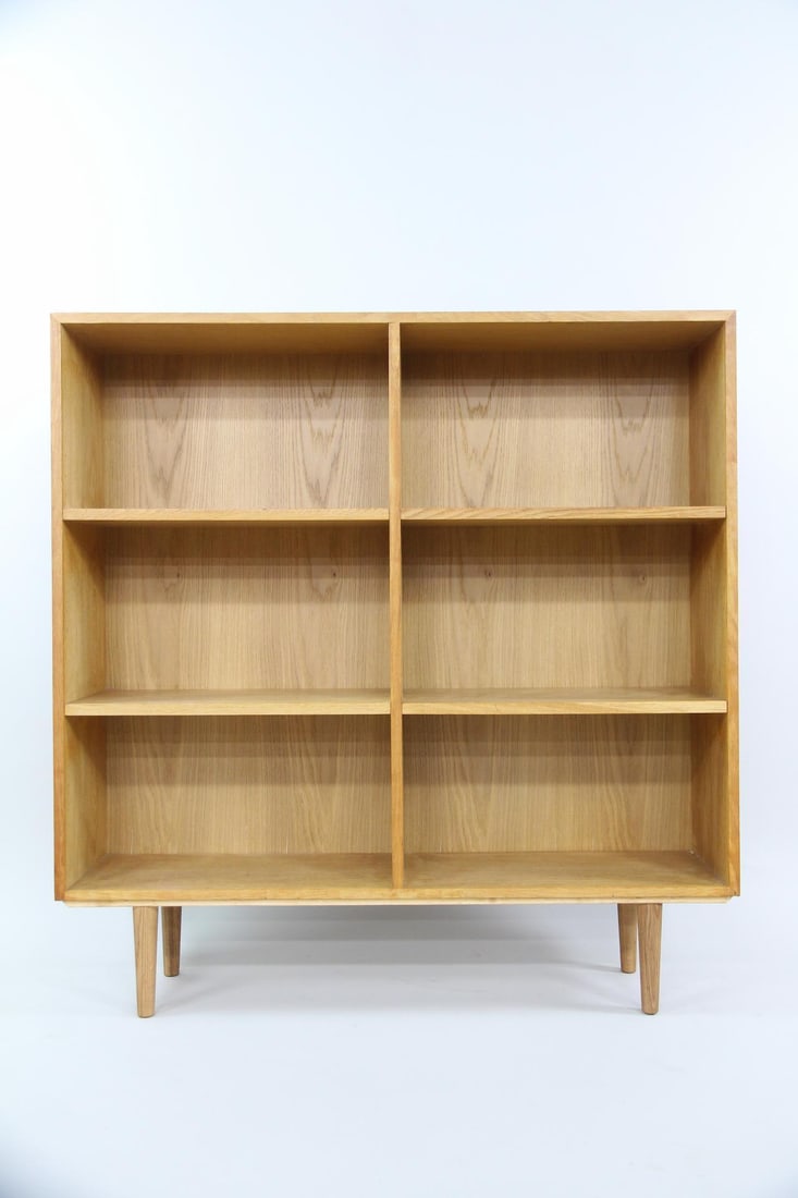 Oak Adjustable Bookcase, Borge Mogensen, 2 of 2 (1 of 11)
