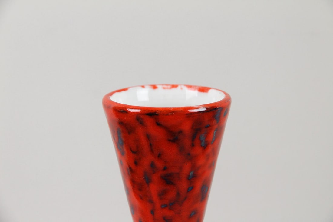 Large CEMAS Figurative Ceramic Vase - 4