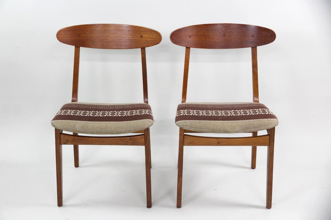 Pair of Teak Dining Chairs (1 of 15)