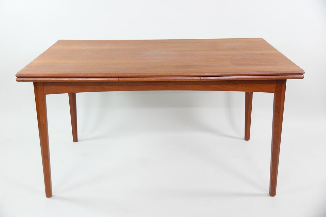 Expandable Teak Dining Table, Selig (1 of 13)